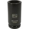 Dynamic 3/4" Drive Deep Socket, Black Phosphate, Tools 3/4" Drive 6 Point SAE, 1-3/16" Deep Length D020538 - alternate 1